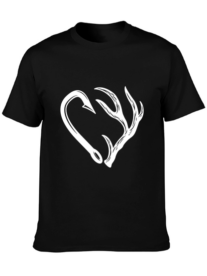 Hooked on the Hunt T-Shirt - Black