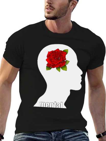 Mental Rose Graphic Tee - Express Yourself!