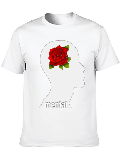 Mental Rose Graphic Tee - Express Yourself!