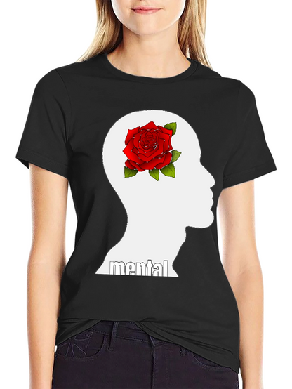 Mental Rose Graphic Tee - Express Yourself!