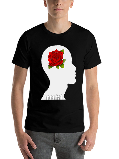 Mental Rose Graphic Tee - Express Yourself!