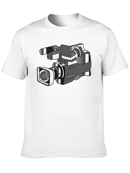 Camera Graphic Tee - Filmmaker Style
