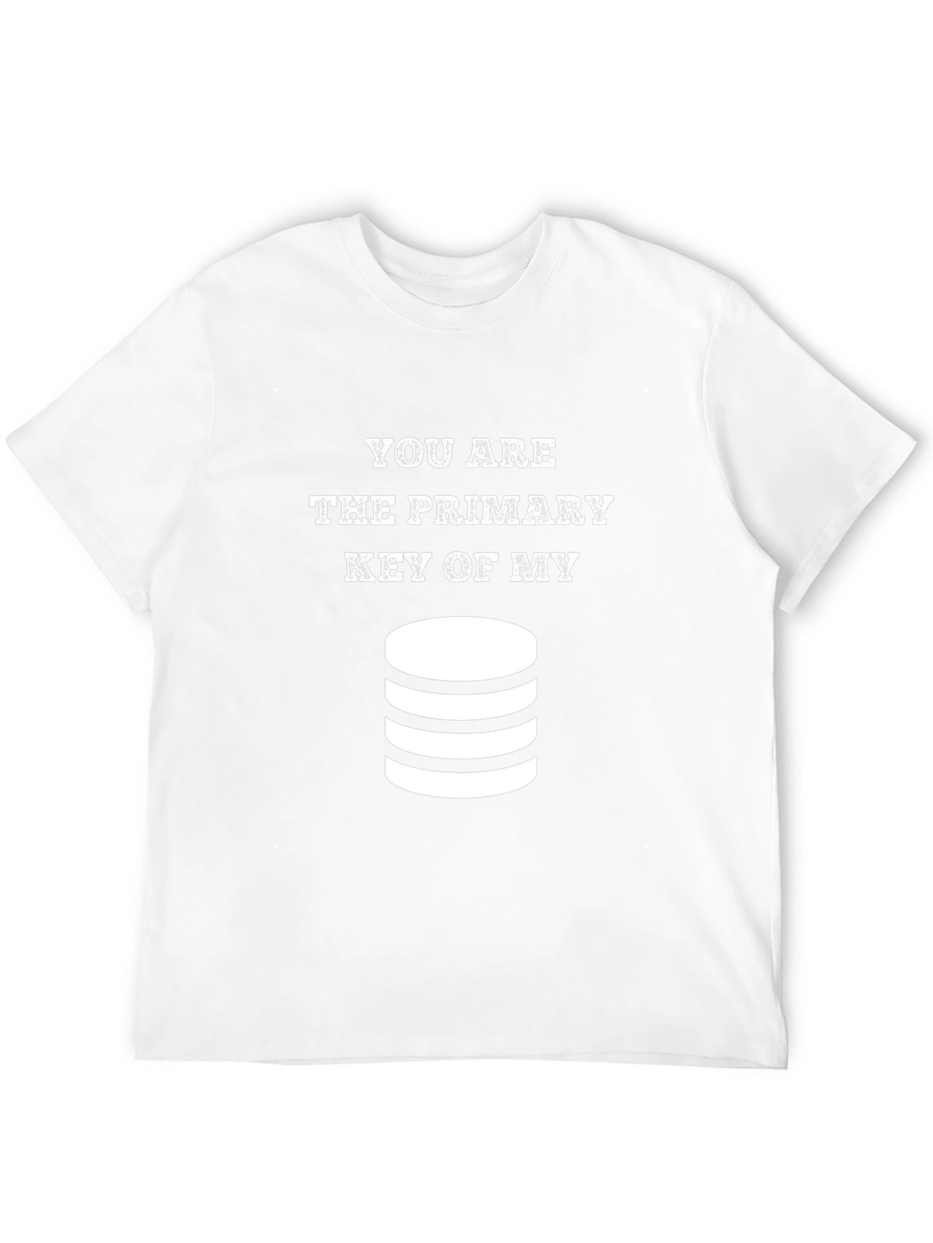 Primary Key T-Shirt - Database Love