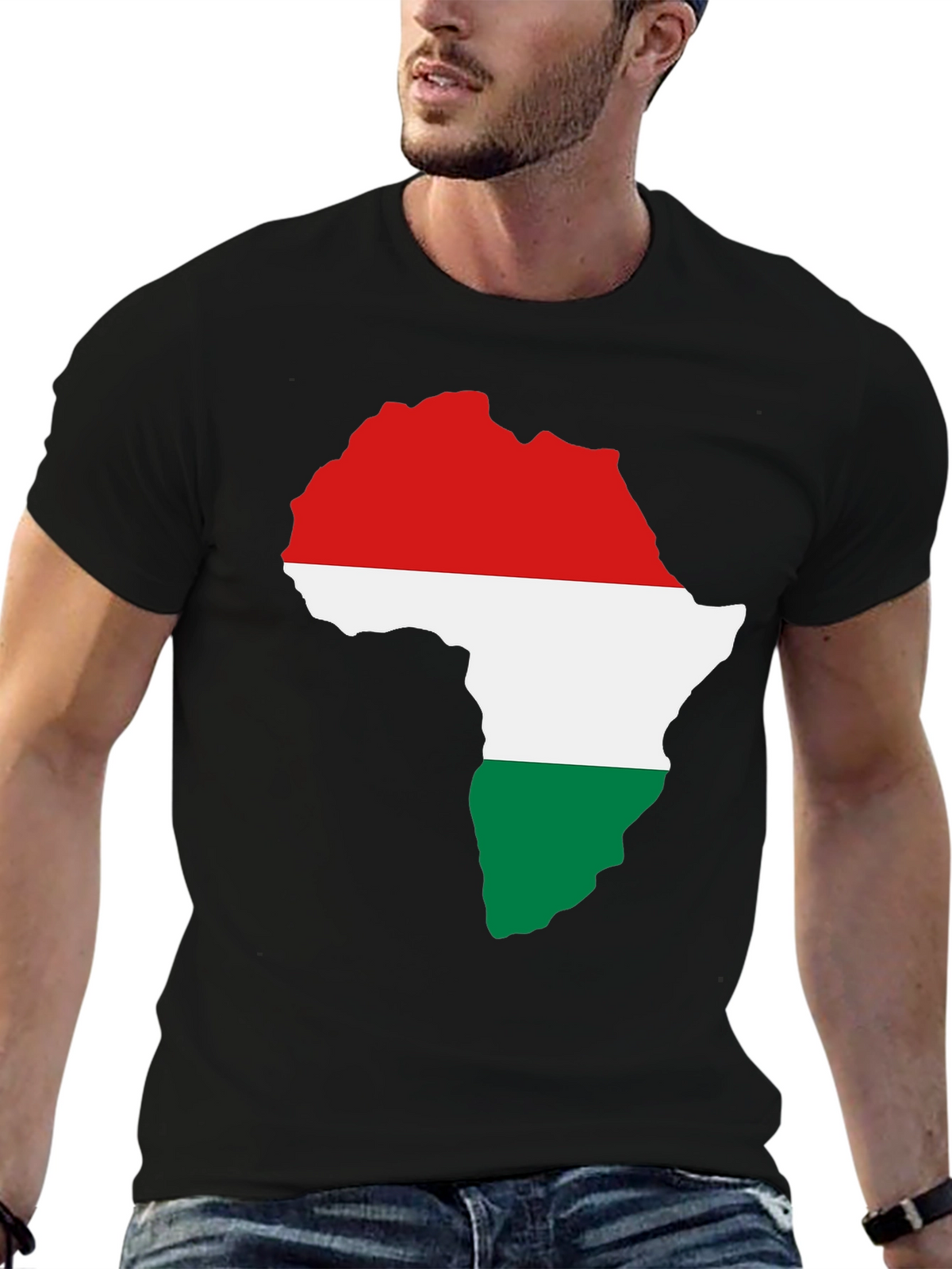 Africa Flag T-Shirt - Stylish Continent Pride Tee