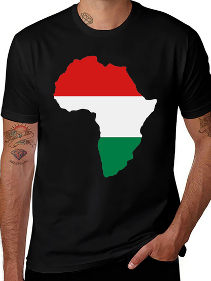 Africa Flag T-Shirt - Stylish Continent Pride Tee