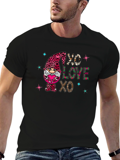 Valentines Day Gnome XO LOVE XO T-Shirt