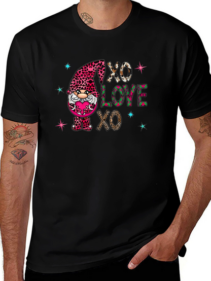 Valentines Day Gnome XO LOVE XO T-Shirt