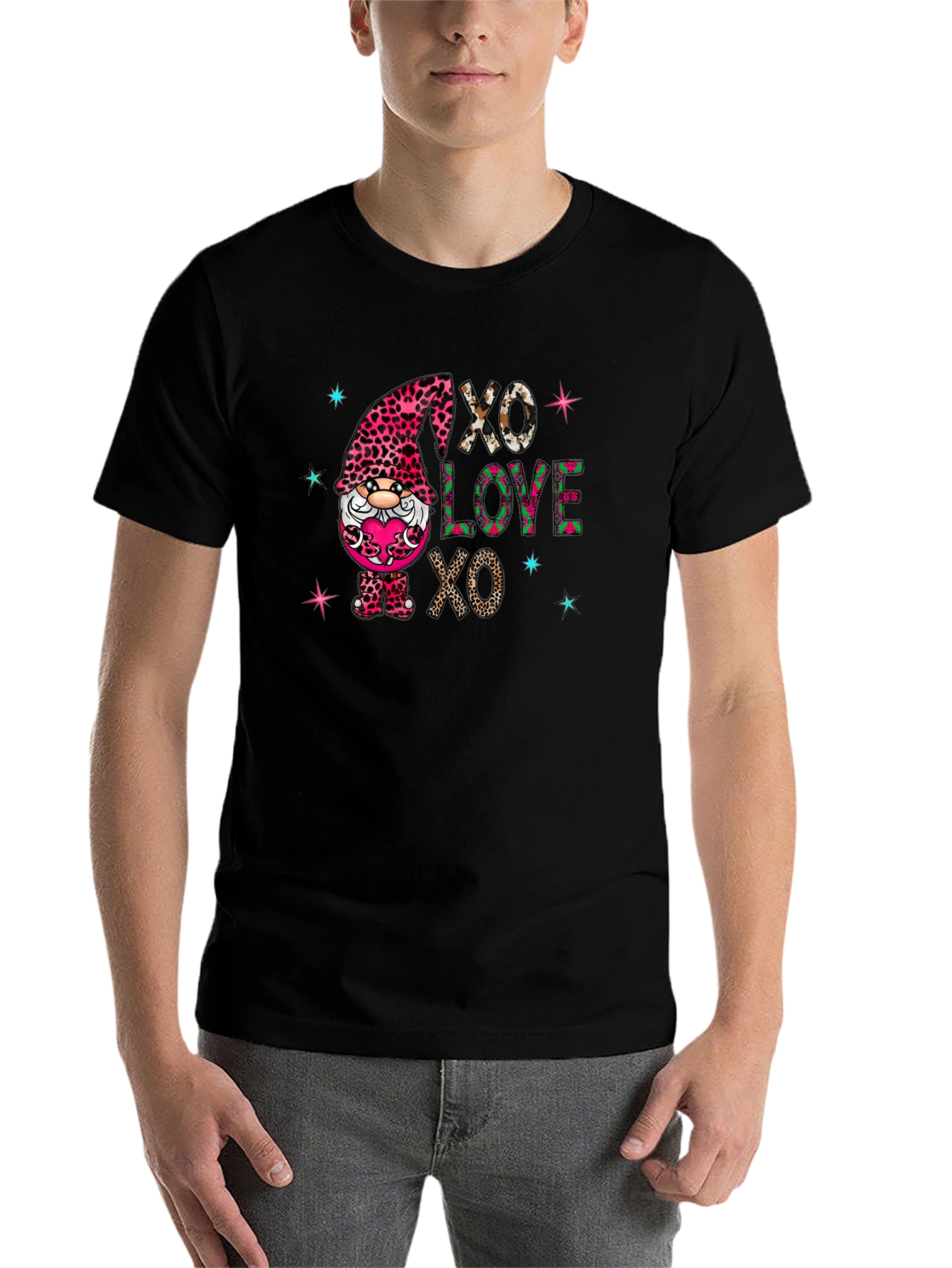 Valentines Day Gnome XO LOVE XO T-Shirt