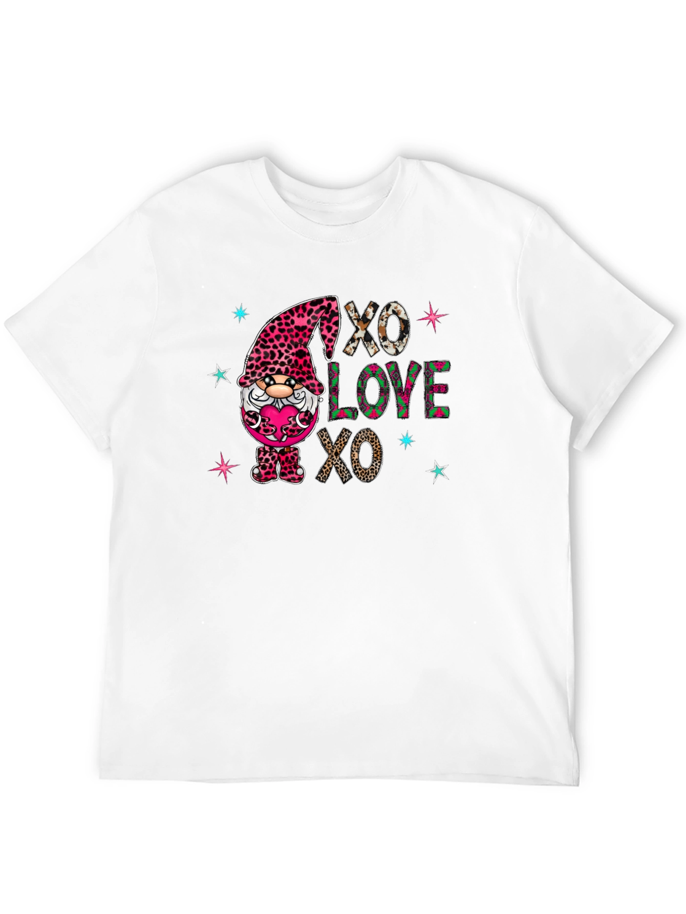 Valentines Day Gnome XO LOVE XO T-Shirt