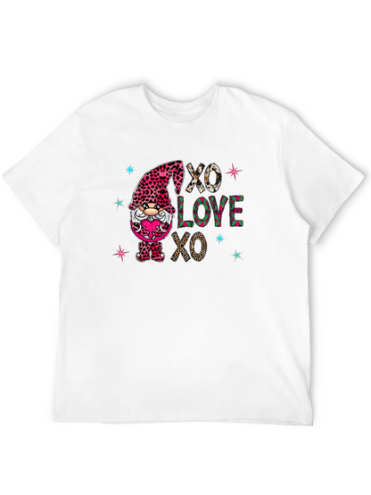 Valentines Day Gnome XO LOVE XO T-Shirt