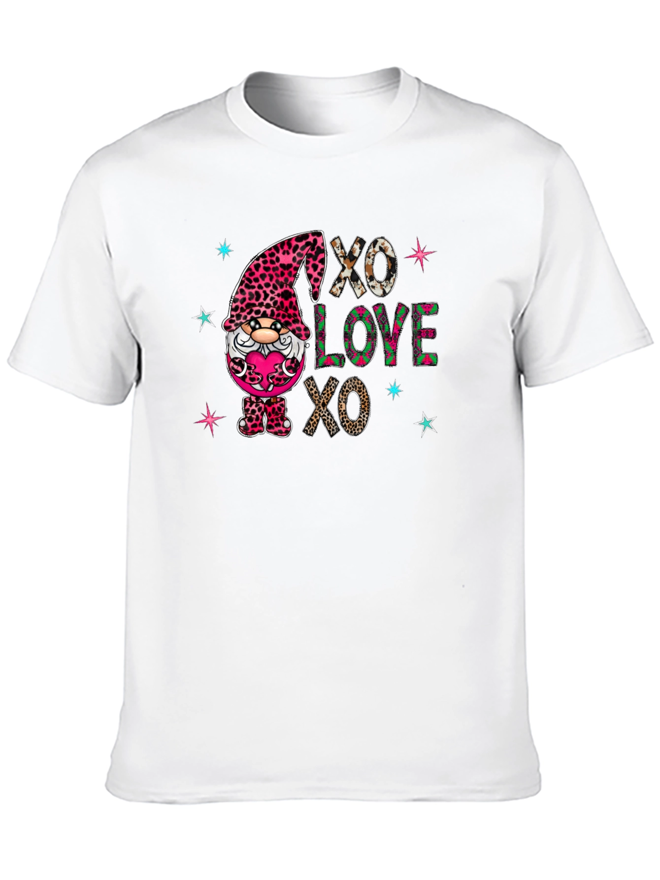 Valentines Day Gnome XO LOVE XO T-Shirt