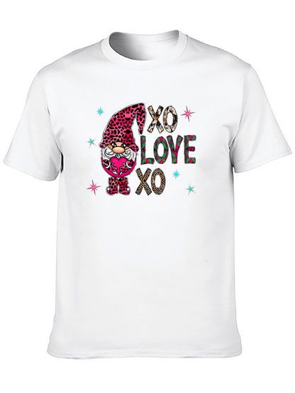 Valentines Day Gnome XO LOVE XO T-Shirt