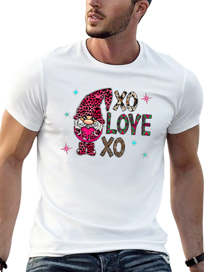 Valentines Day Gnome XO LOVE XO T-Shirt