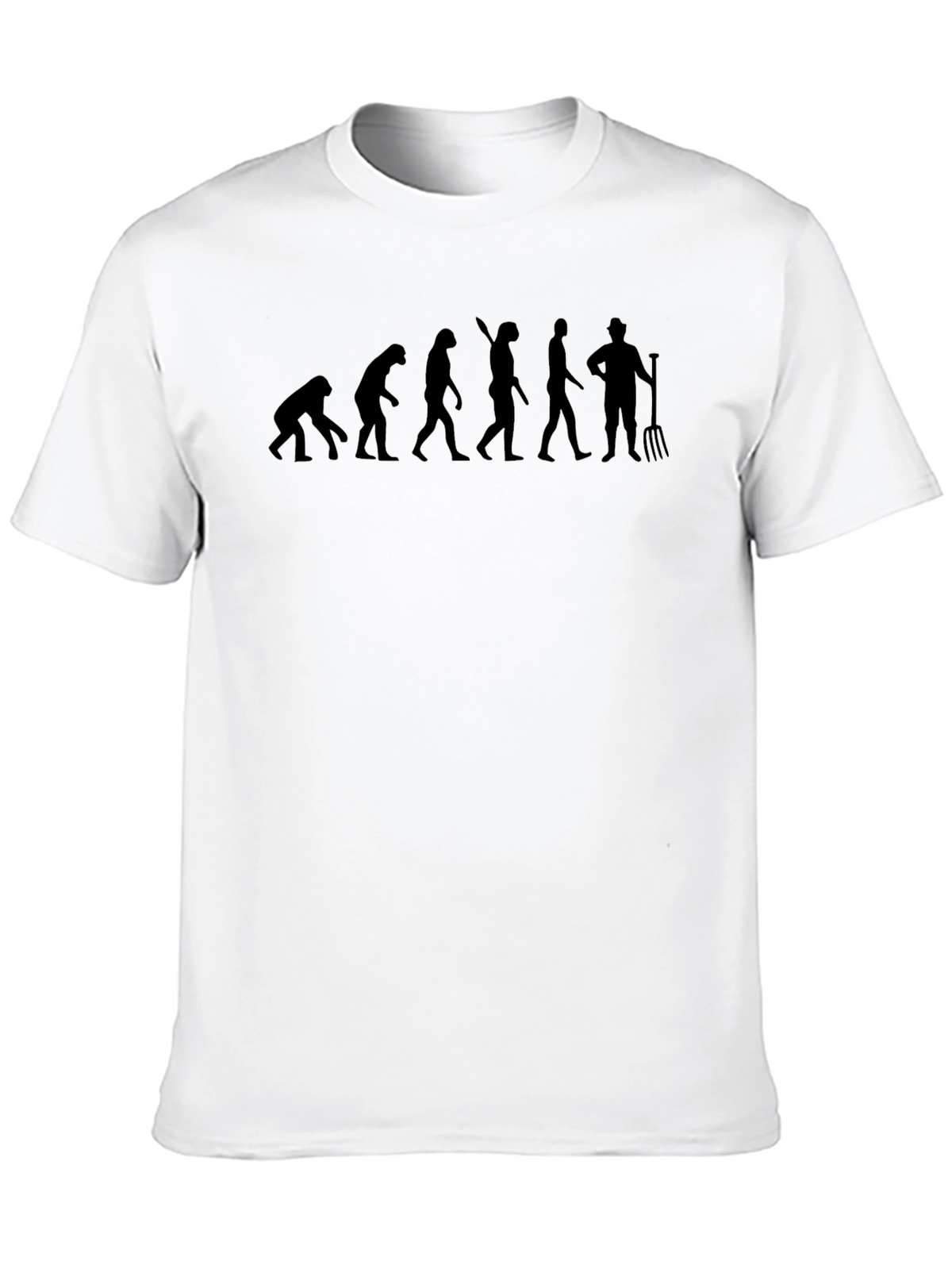 Evolution of Farming Humor T-Shirt