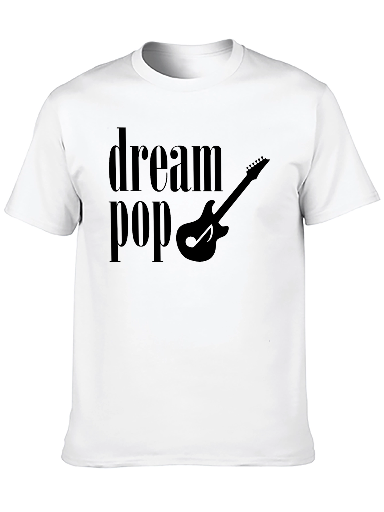 Dream Pop Guitar T-Shirt - Stylish Music Tee