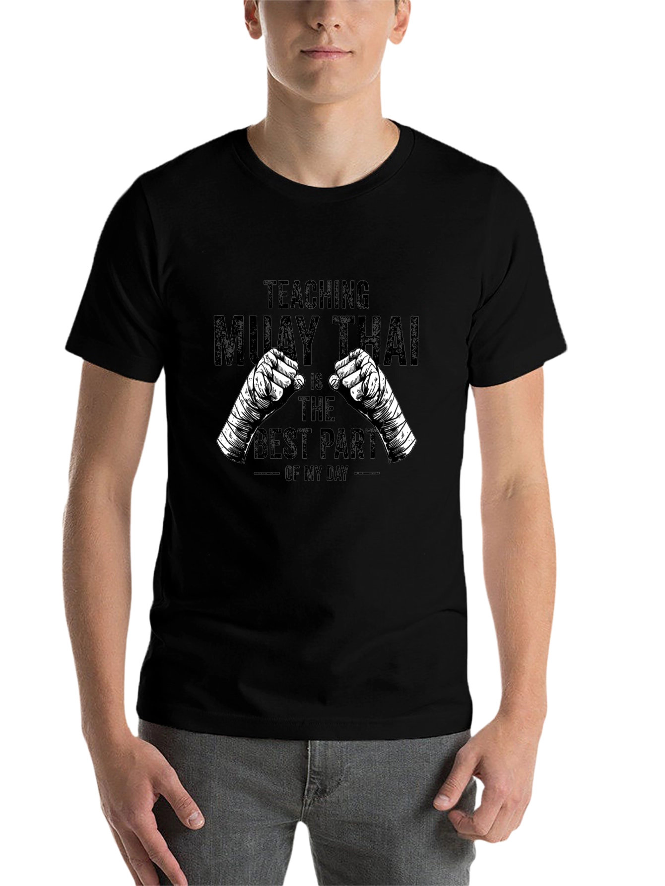 Muay Thai Teacher Graphic T-Shirt
