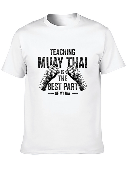 Muay Thai Teacher Graphic T-Shirt