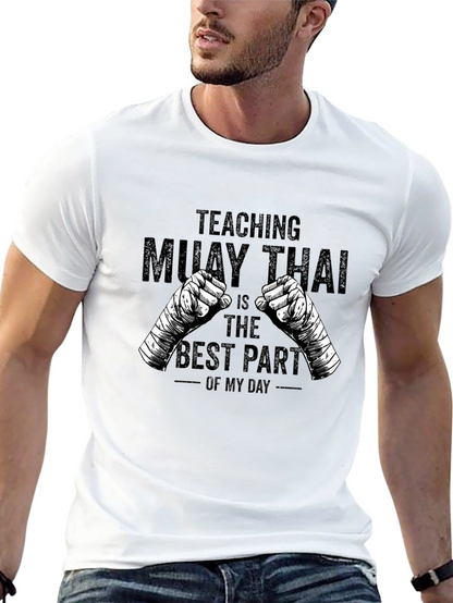 Muay Thai Teacher Graphic T-Shirt