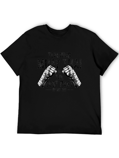 Muay Thai Teacher Graphic T-Shirt