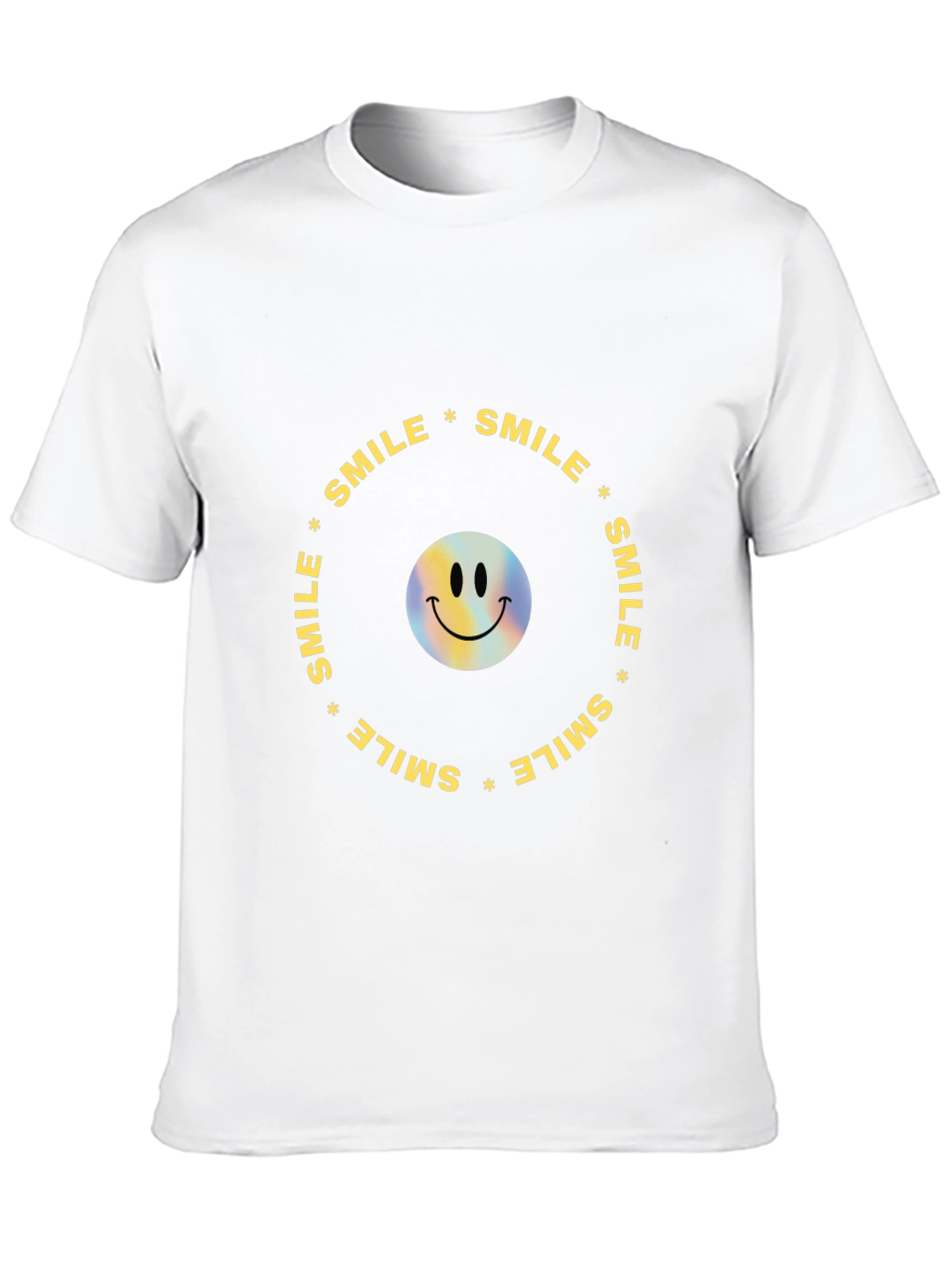 Smile Graphic Black T-Shirt