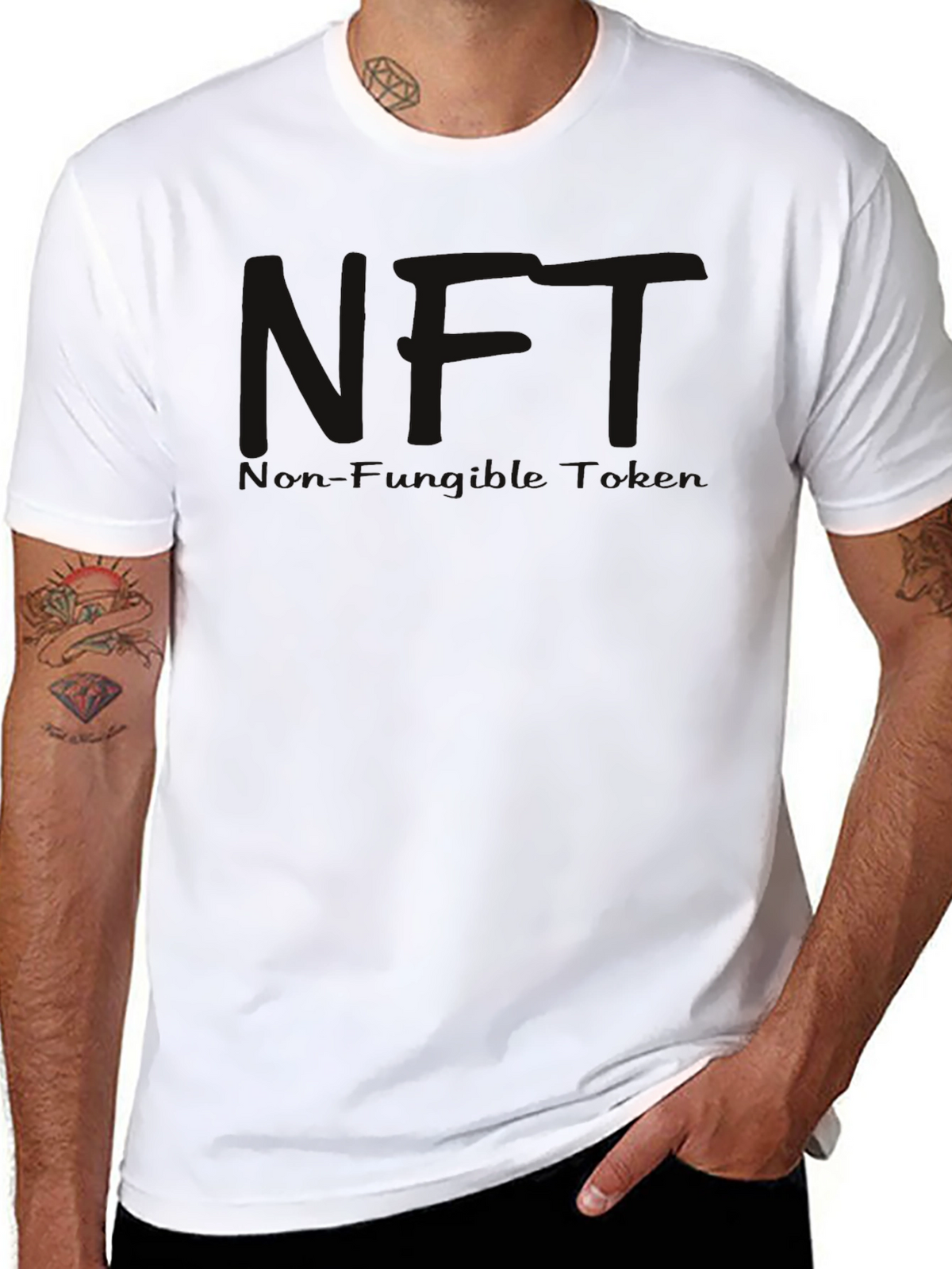 Mens Black NFT T-Shirt