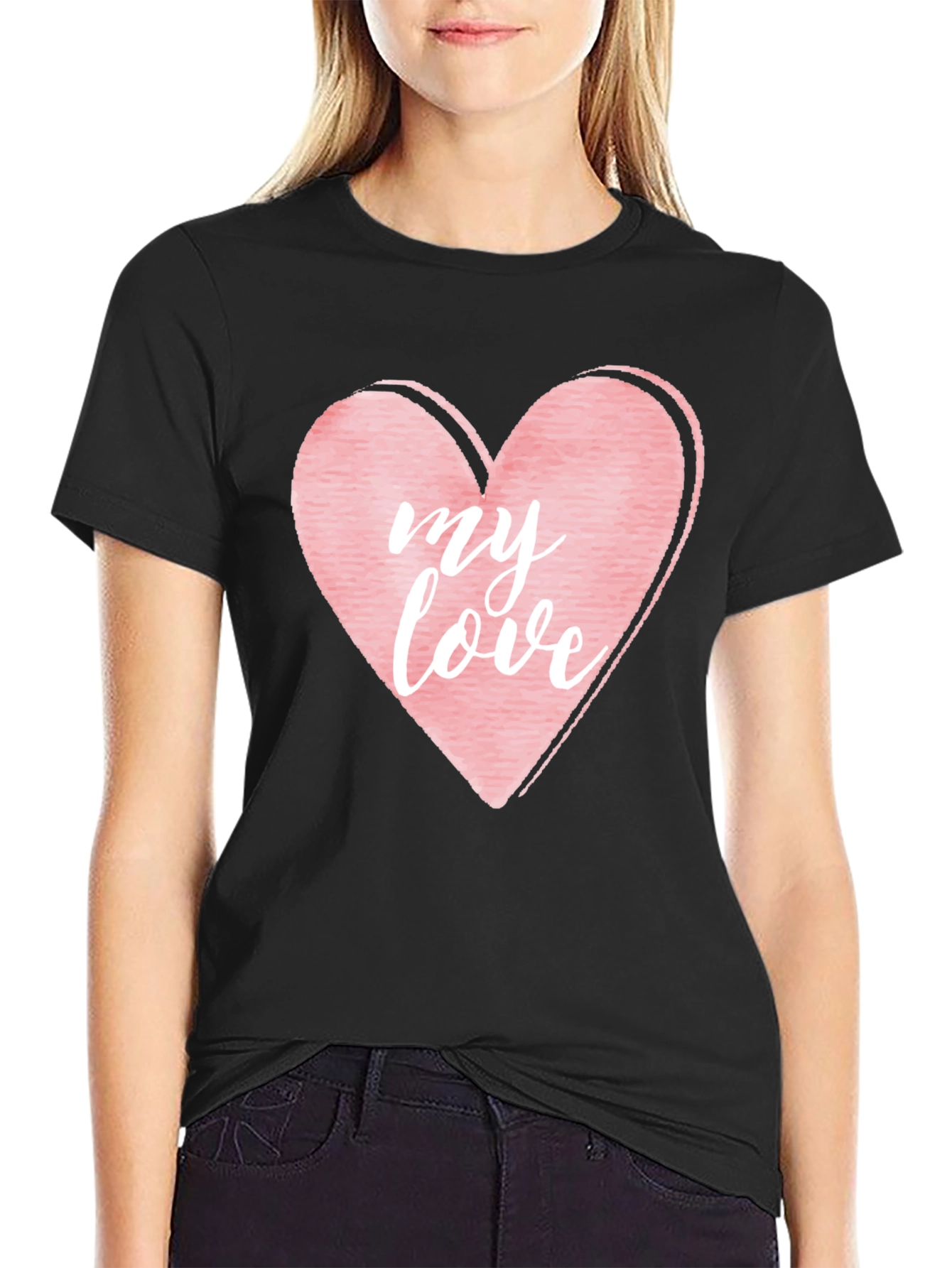 My Love Heart Graphic T-Shirt