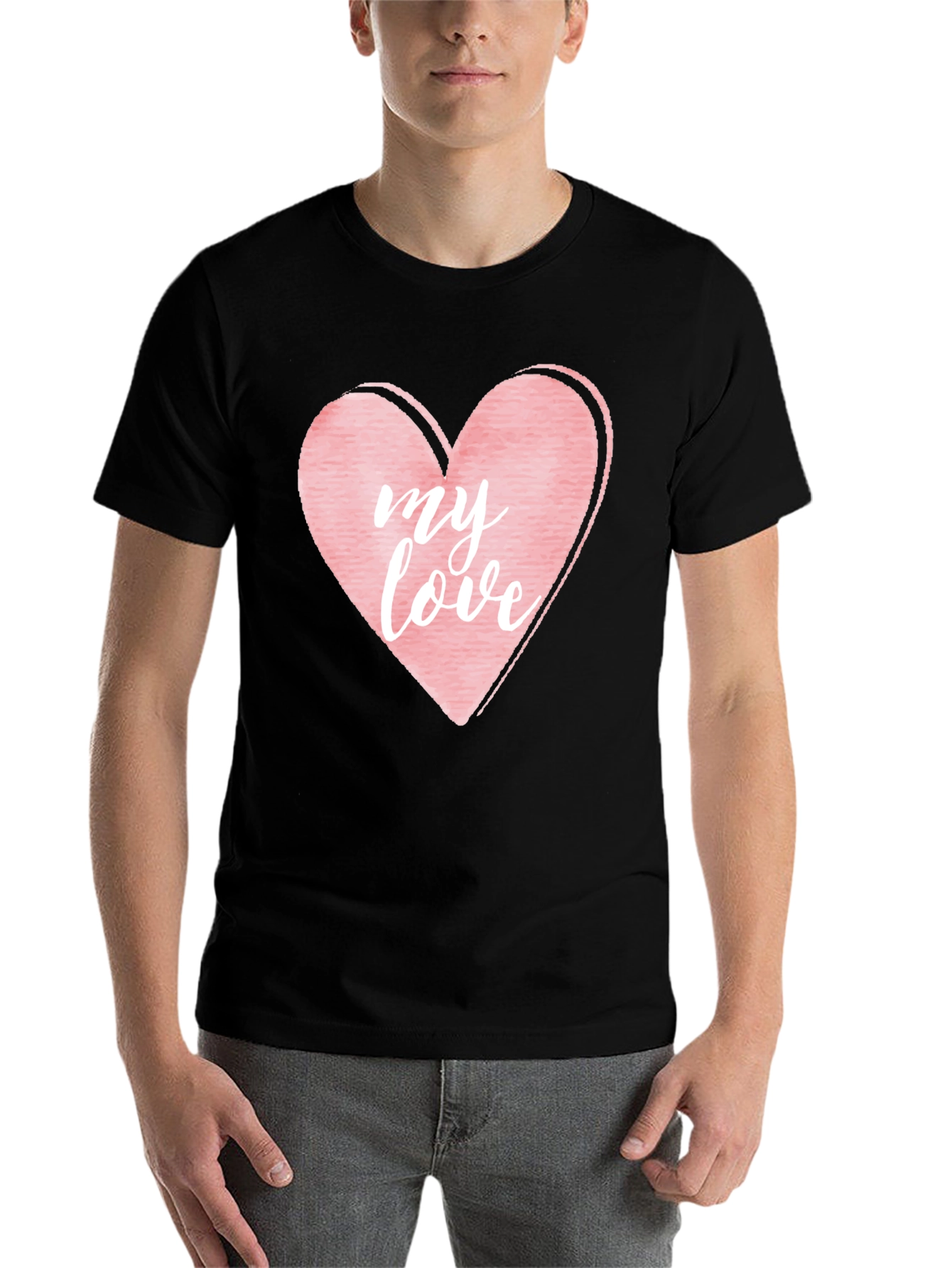 My Love Heart Graphic T-Shirt