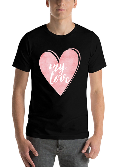 My Love Heart Graphic T-Shirt
