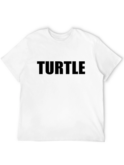 Black Turtle Graphic Tee - Casual Comfort