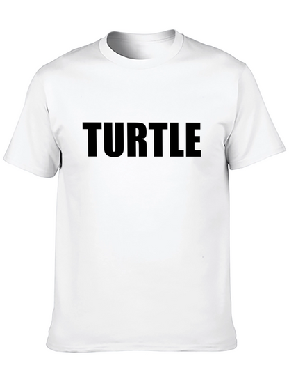 Black Turtle Graphic Tee - Casual Comfort