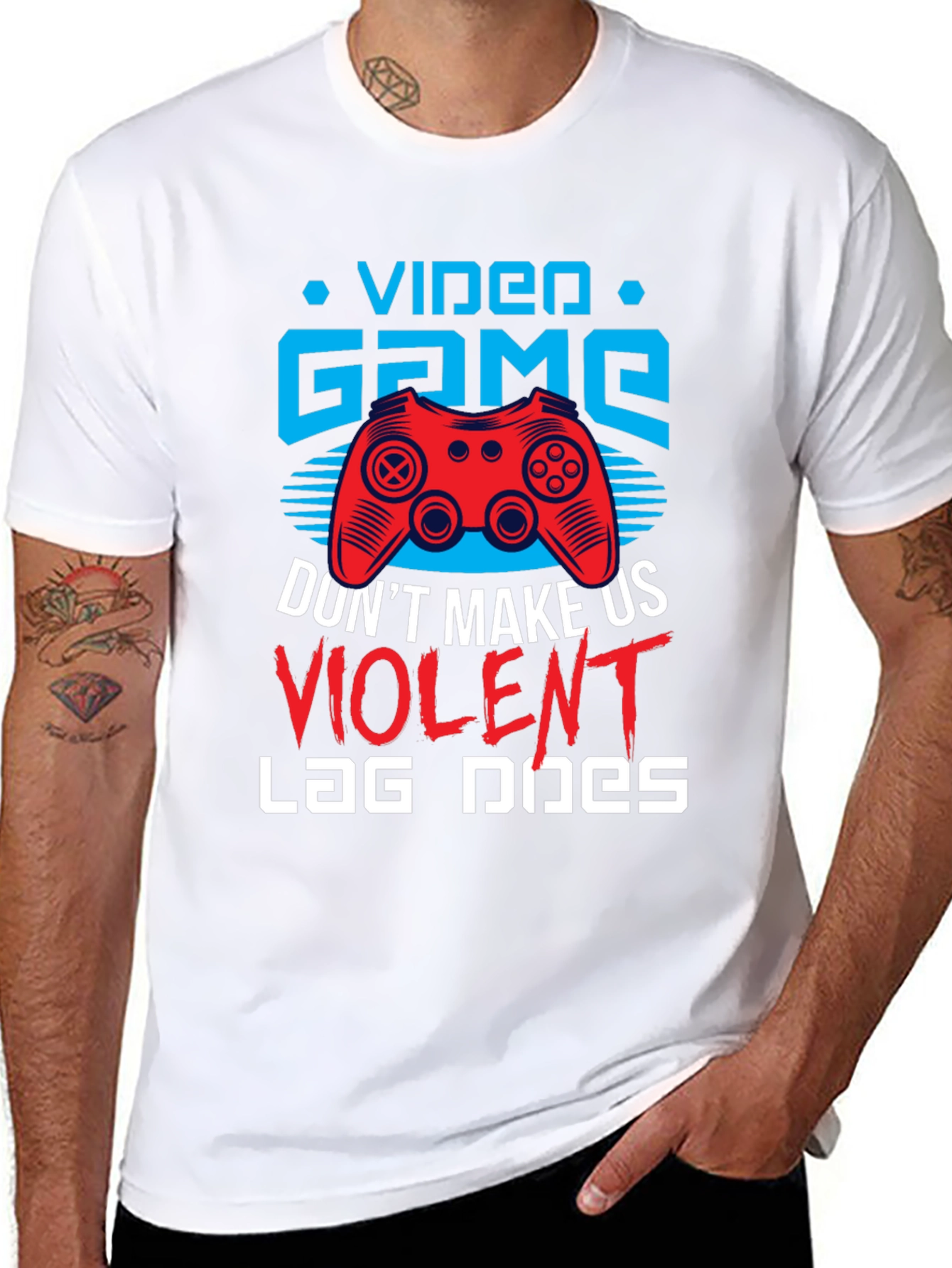 Video Game Violent Lag T-Shirt