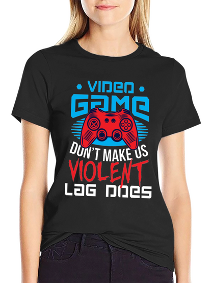 Video Game Violent Lag T-Shirt
