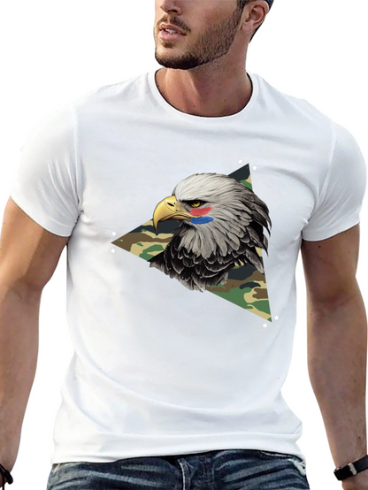 Eagle Camo T-Shirt - Patriotic Style