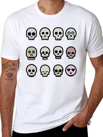 Skull T-Shirt: Quirky Graphic Tee for Unique Style