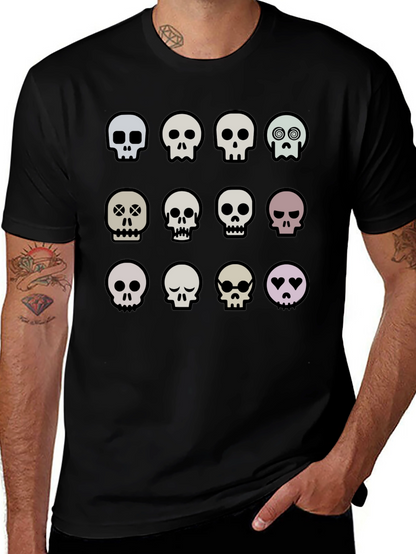 Skull T-Shirt: Quirky Graphic Tee for Unique Style