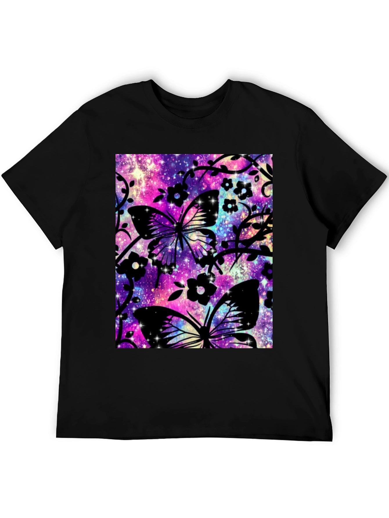 Butterfly Galaxy Graphic T-Shirt