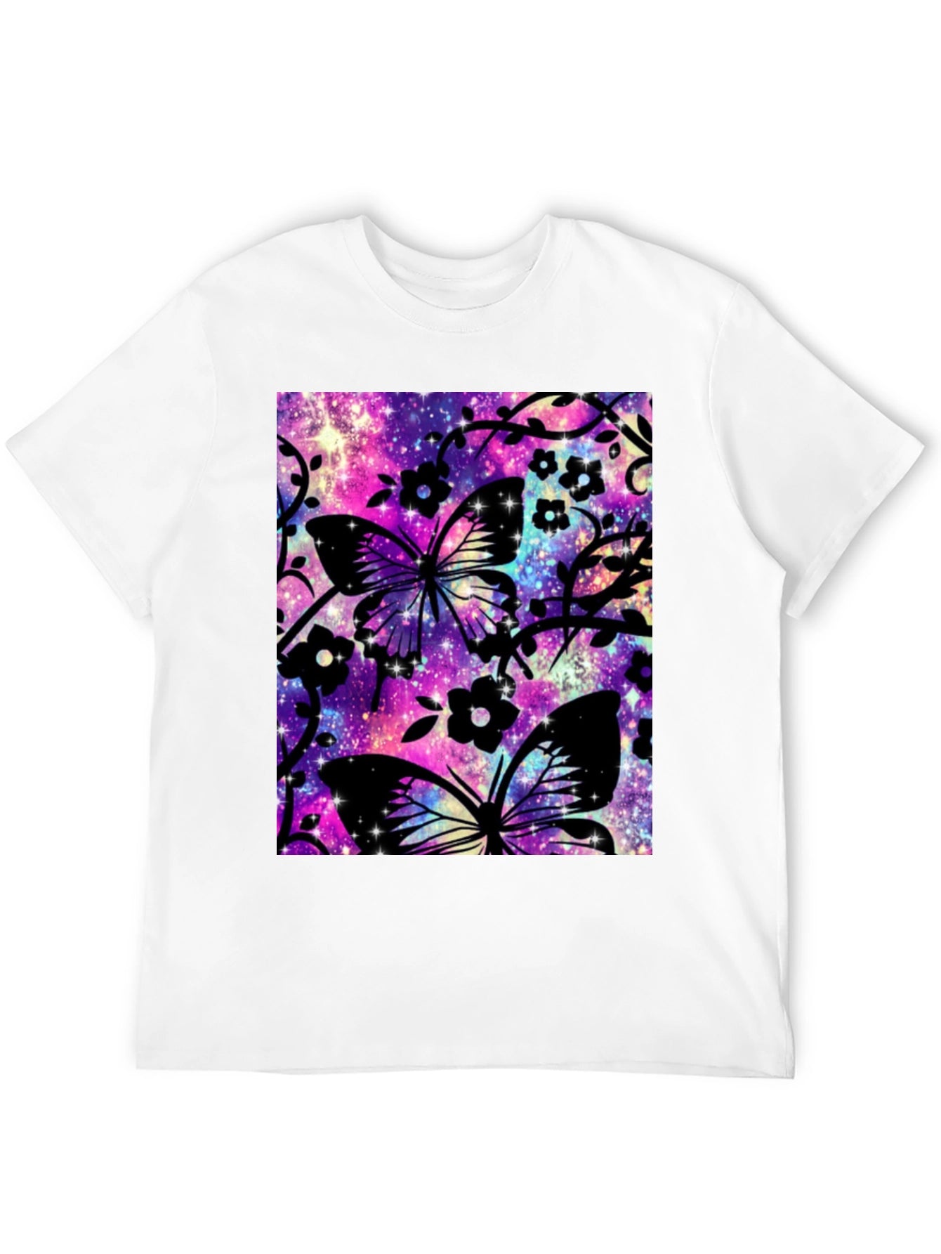 Butterfly Galaxy Graphic T-Shirt