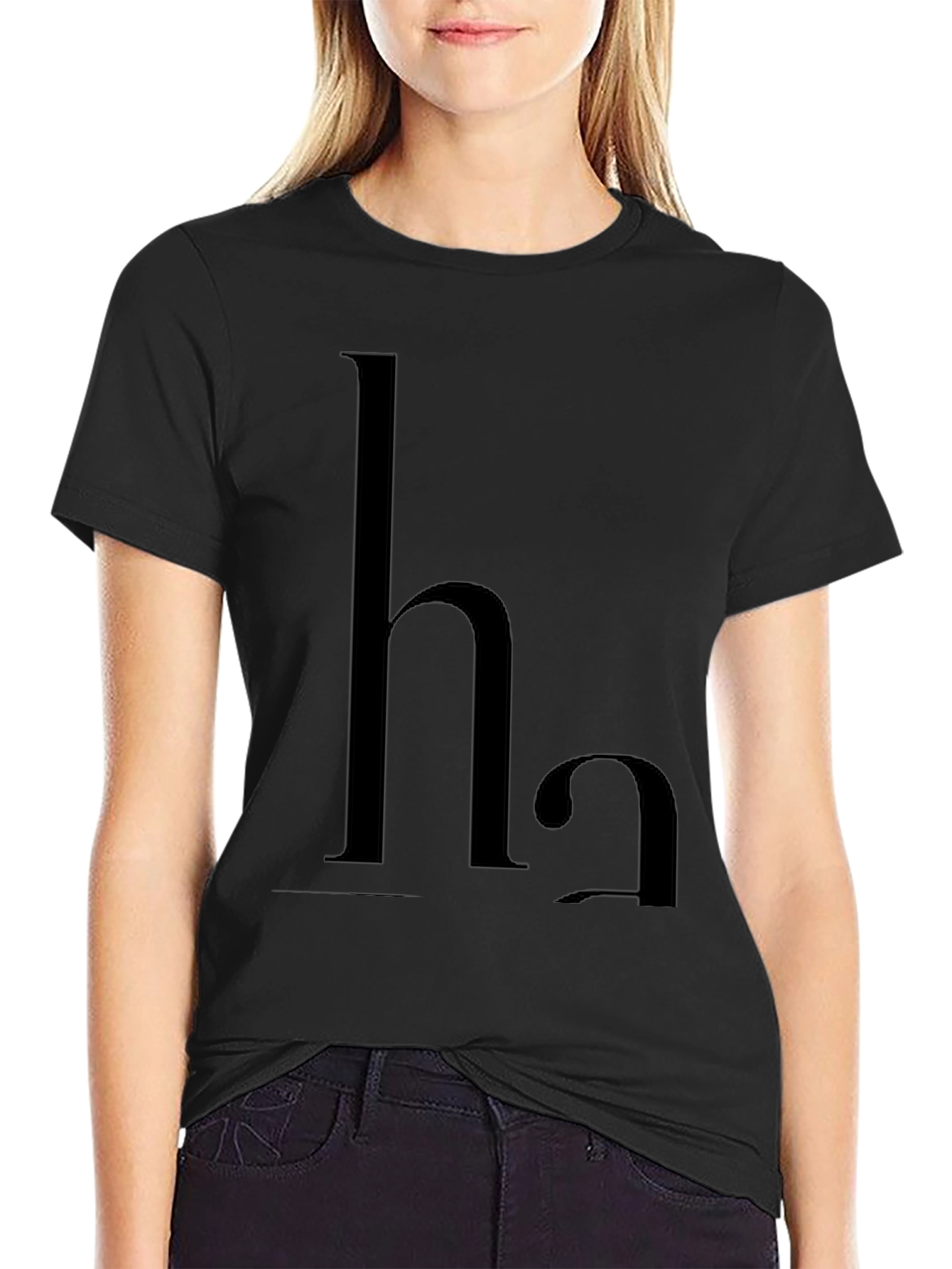 Hydrogen Molecule Graphic T-Shirt