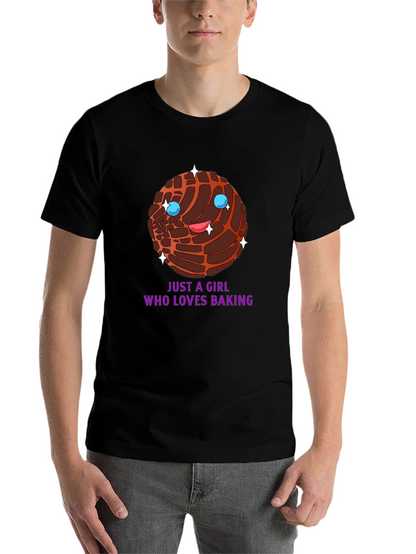 Just a Girl Who Loves Baking Concha T-Shirt