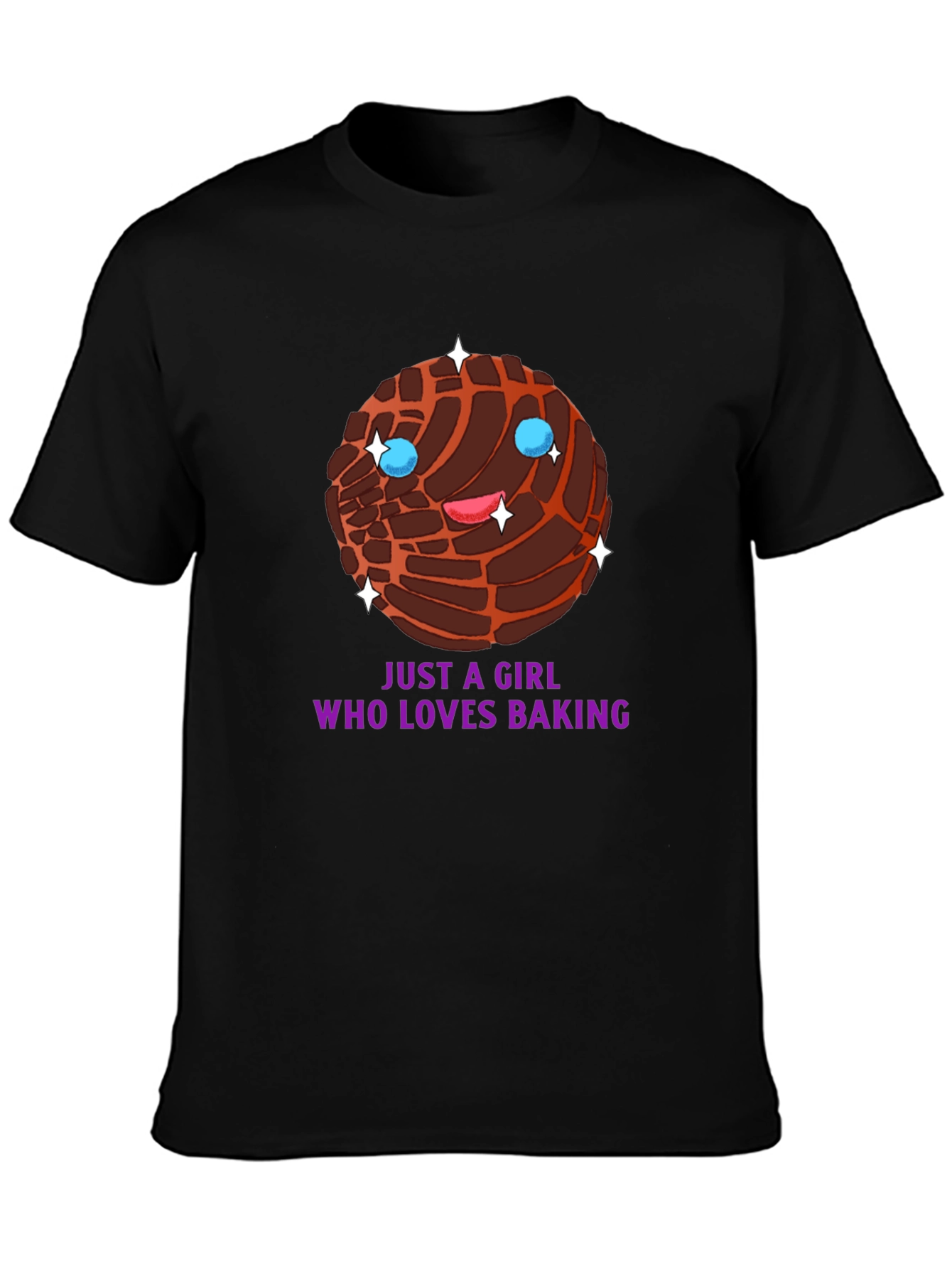 Just a Girl Who Loves Baking Concha T-Shirt