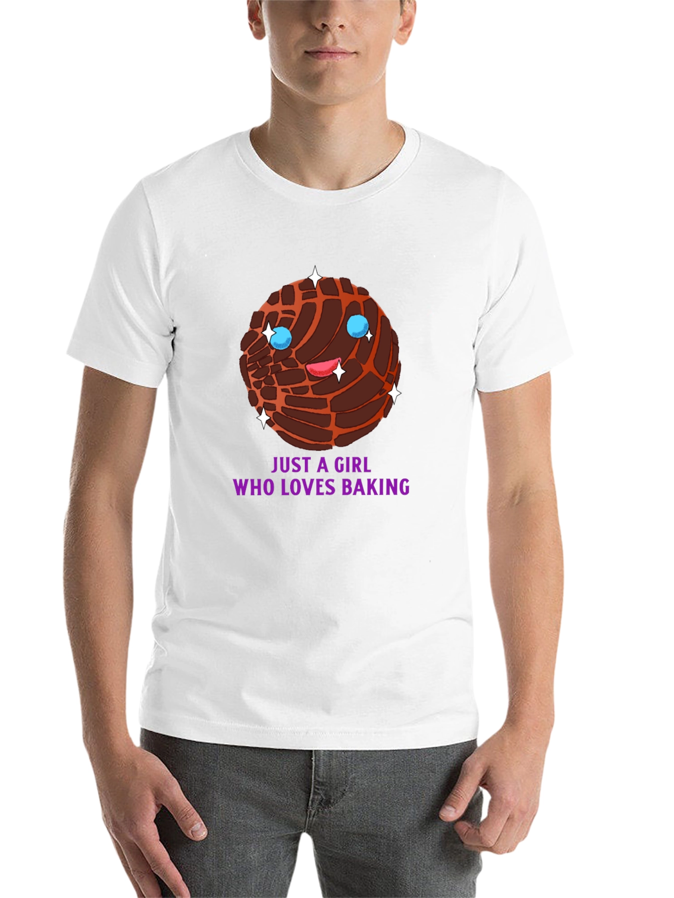 Just a Girl Who Loves Baking Concha T-Shirt