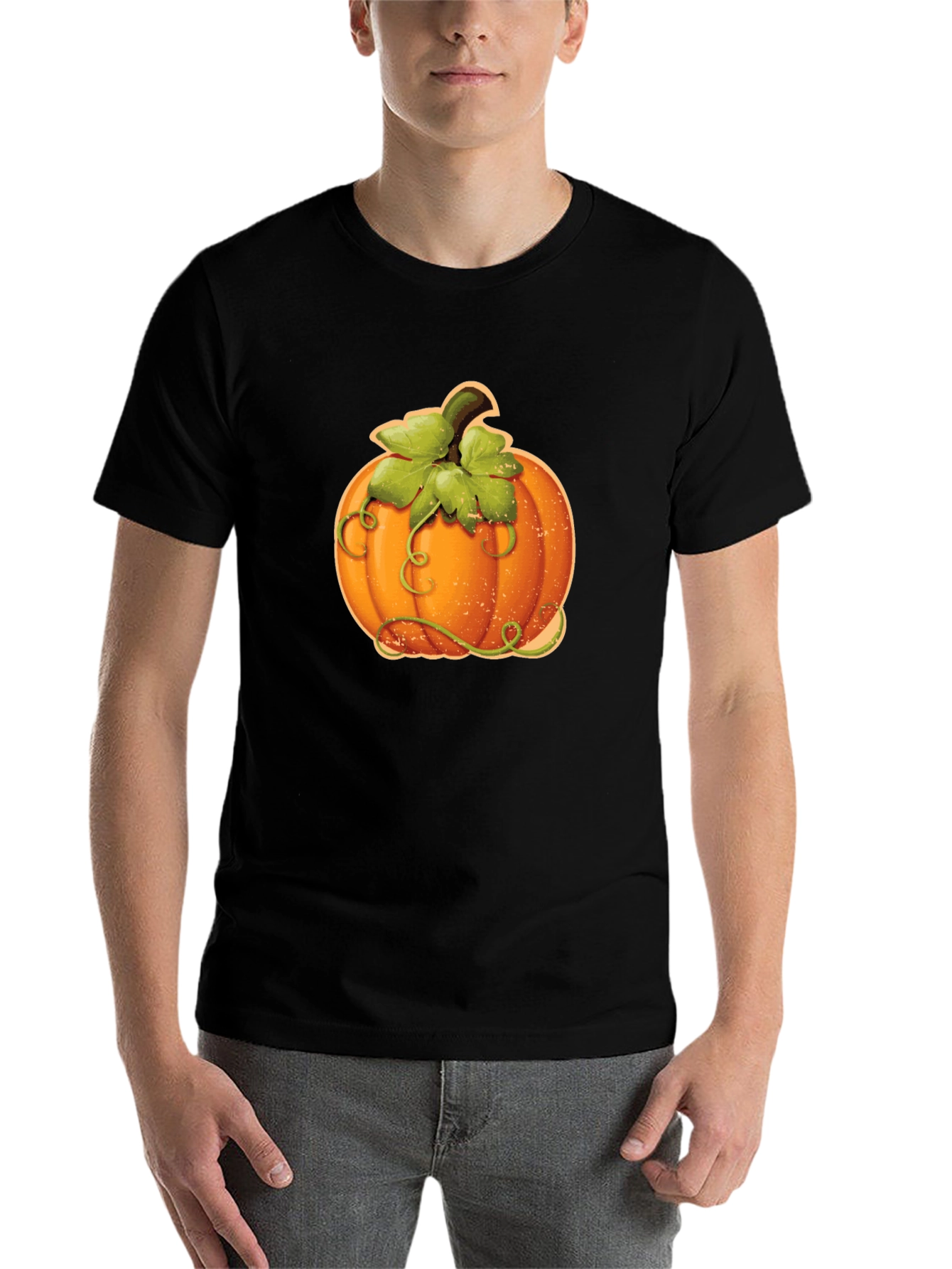 Pumpkin T-Shirt - Fall Season Apparel
