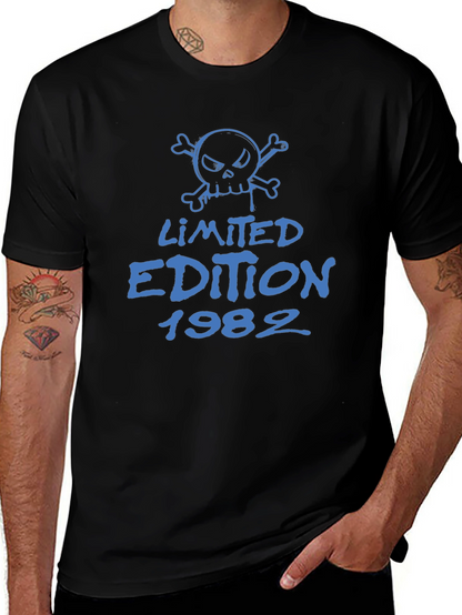 Limited Edition 1982 Skull Graphic T-Shirt