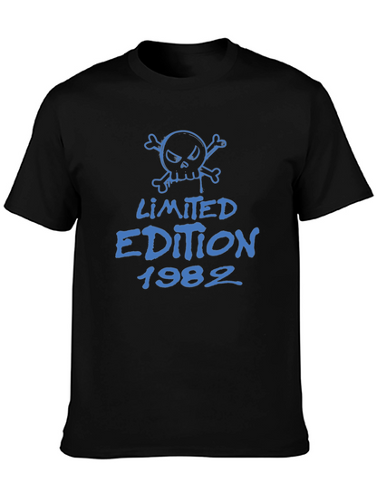 Limited Edition 1982 Skull Graphic T-Shirt
