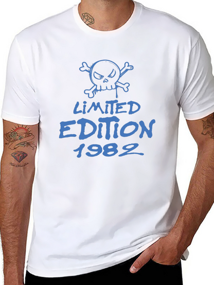 Limited Edition 1982 Skull Graphic T-Shirt