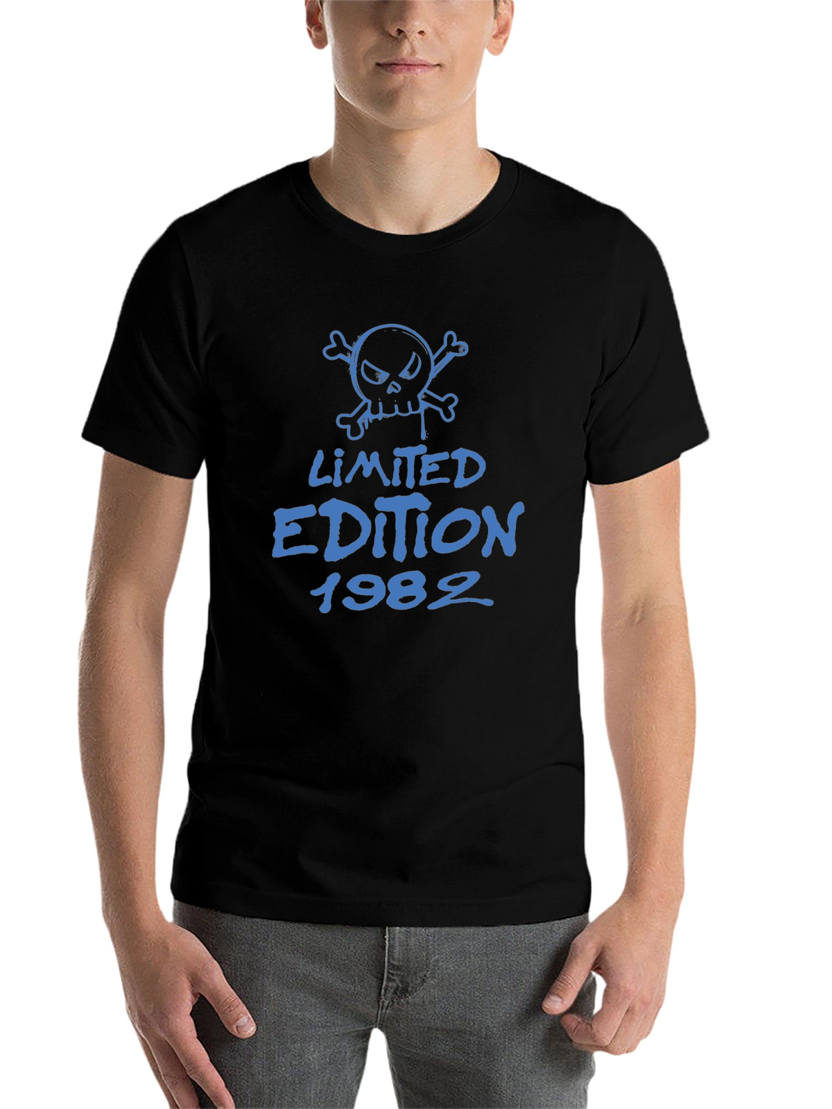 Limited Edition 1982 Skull Graphic T-Shirt