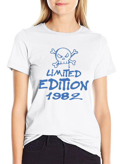 Limited Edition 1982 Skull Graphic T-Shirt