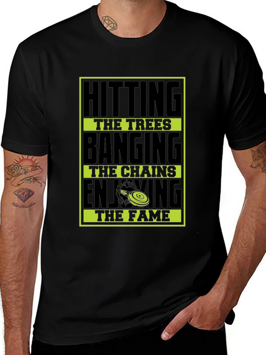 Hitting the Trees Disc Golf T-Shirt