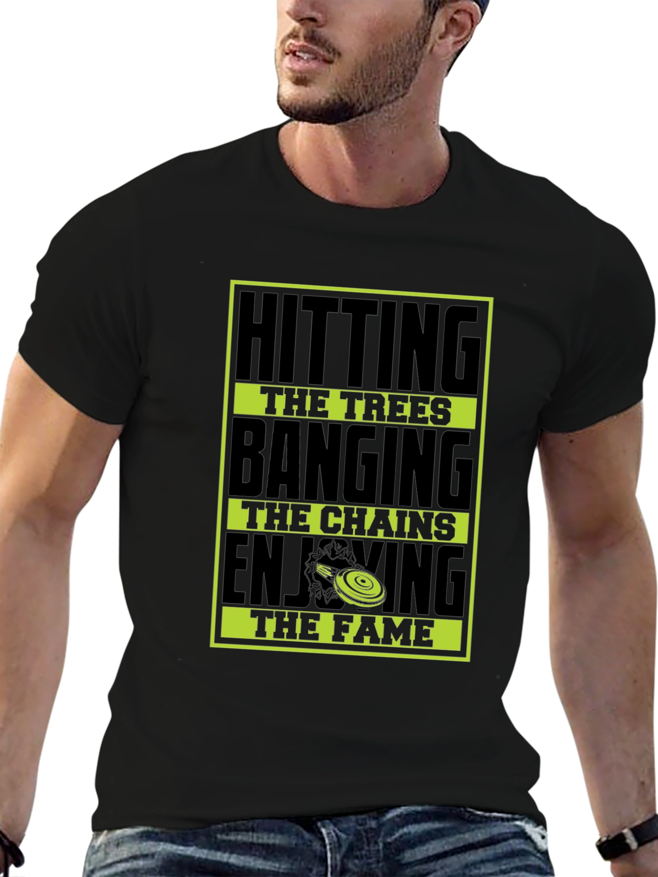 Hitting the Trees Disc Golf T-Shirt