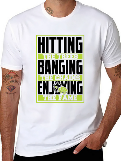 Hitting the Trees Disc Golf T-Shirt